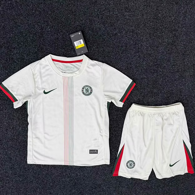 Chelsea Away 25/26 Kids Kit (Includes Shorts)