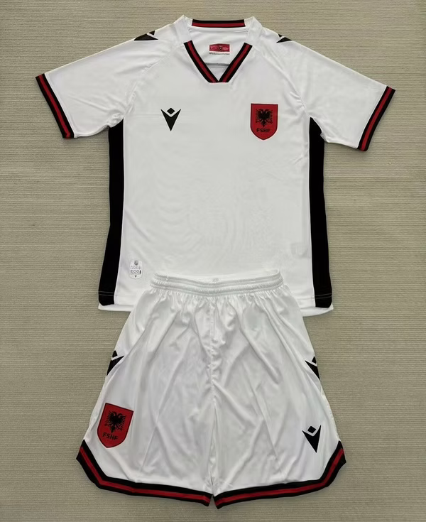 Albania Away 25/26 Kids Kit (Includes Shorts)