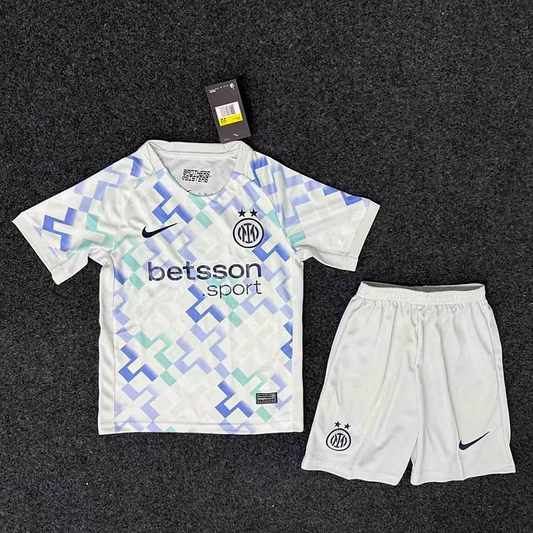 Inter Milan Away 25/26 Kids Kit (Includes Shorts)
