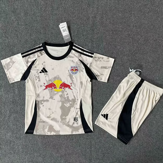 New York Red Bulls Away 2025 Kids Kit (Includes Shorts)