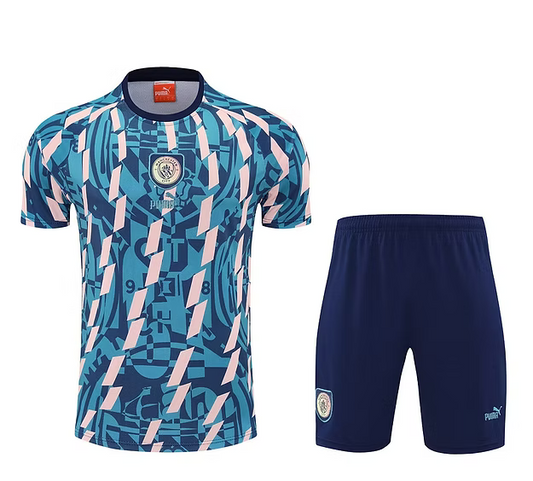 Man. City 25/26 Pre Match/Training Shorts Set 1