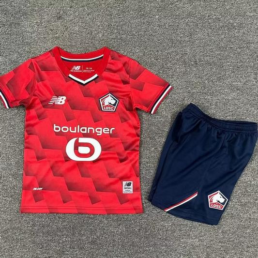 LOSC Lille Home 25/26 Kids Kit (Includes Shorts)