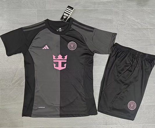 Inter Miami Away 2025 Kids Kit (Includes Shorts)