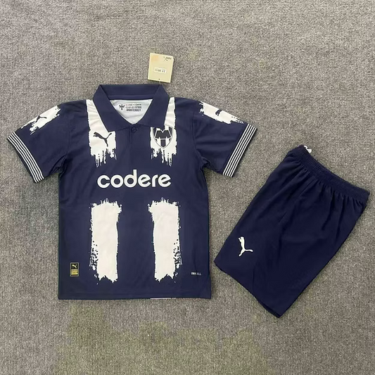 Monterrey Home 25/26 Kids Kit (Includes Shorts)