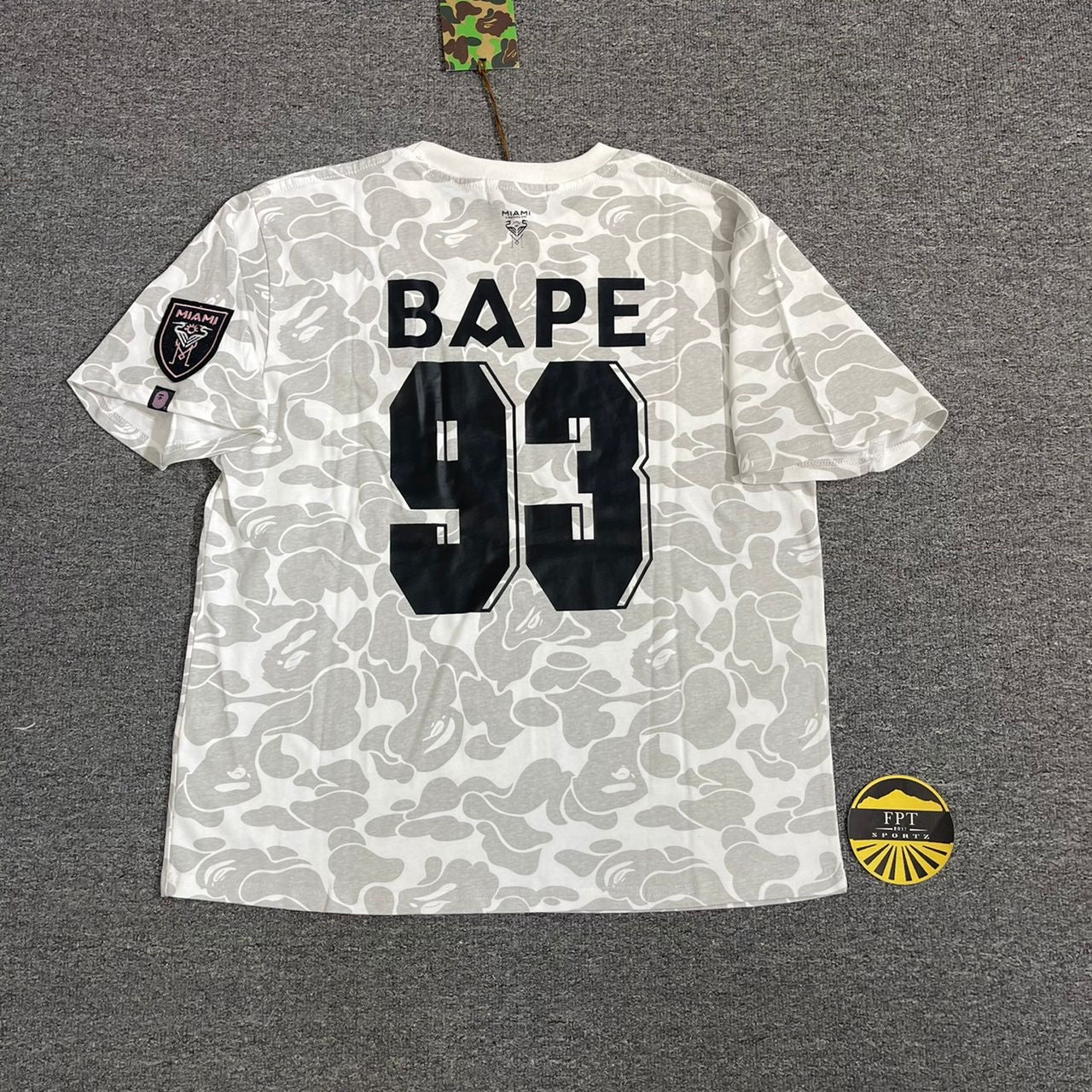 Inter Miami x Ape x Street White T-Shirt