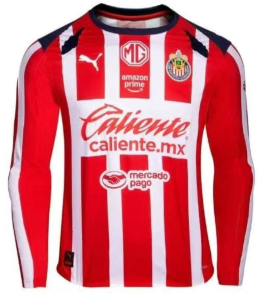 Chivas de Guadalajara Home 25/26 Long Sleeve Standard Kit