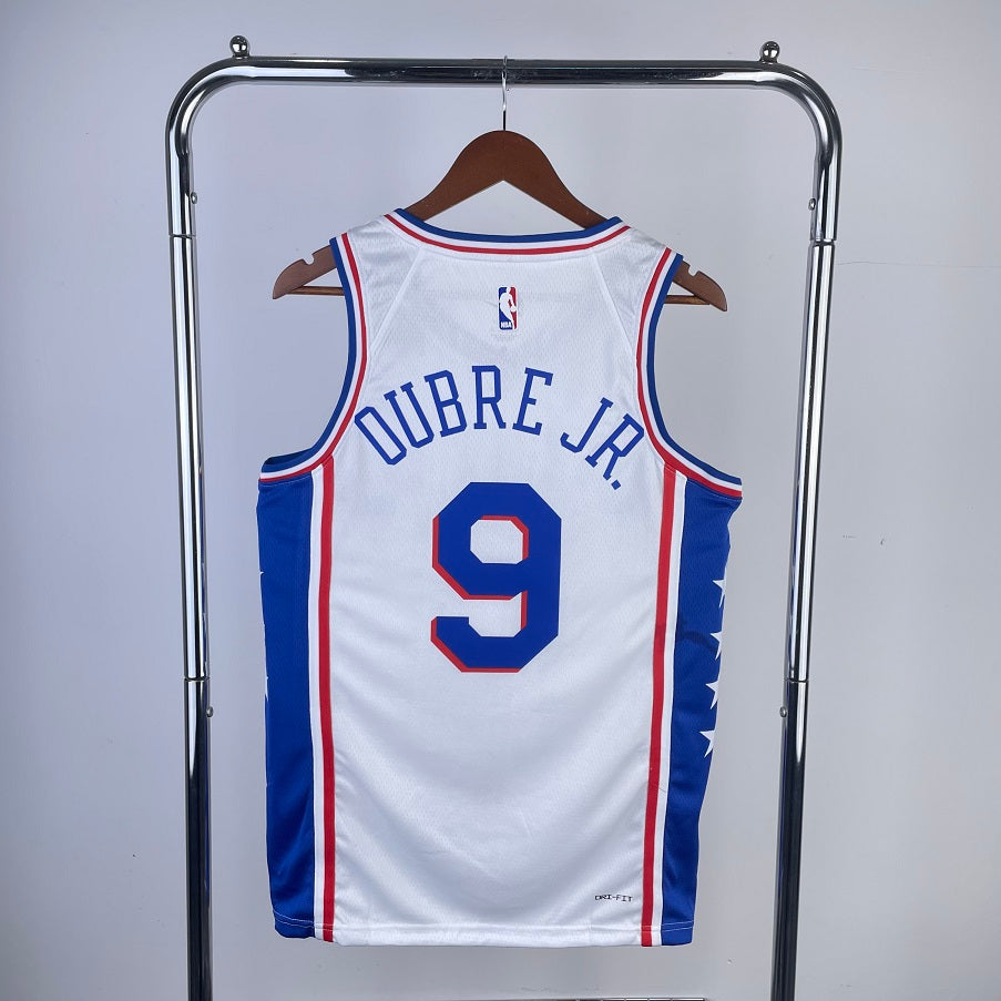Philadelphia 76ers White Jersey