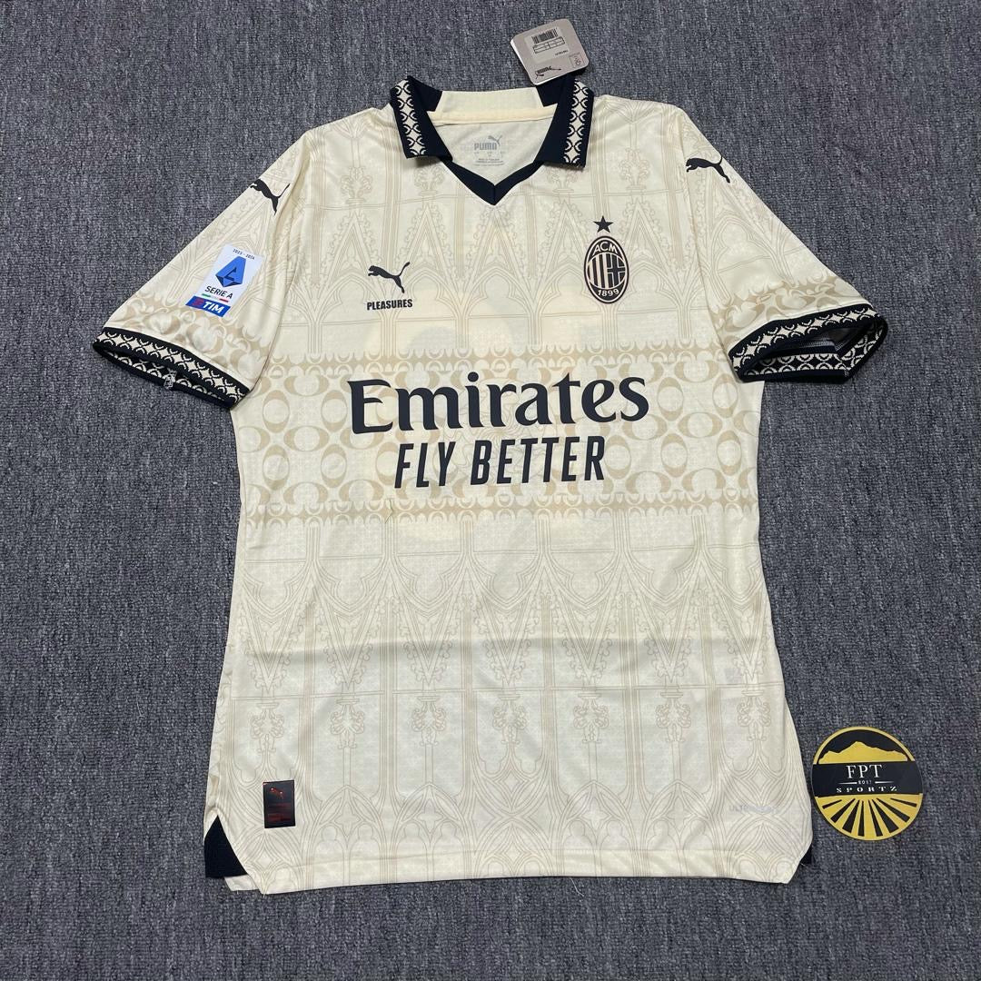 AC Milan x Pleasures Light Mode Player Issue Kit