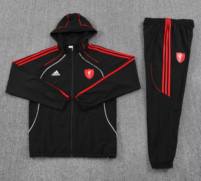 Liverpool 25/26 Hoodie Complete Training Suit Set 1