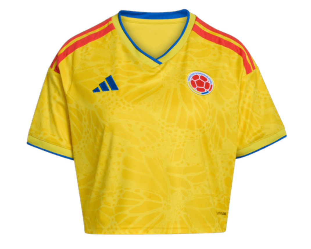 Colombia Home 2026 Woman Crop Top Loose Kit