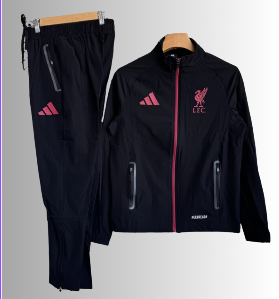 Liverpool 25/26 Windbreaker Complete Training Suit Set 1
