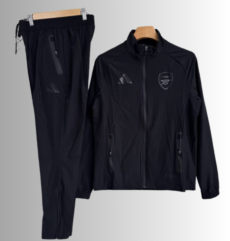 Arsenal 25/26 Windbreaker Complete Training Suit Set 1