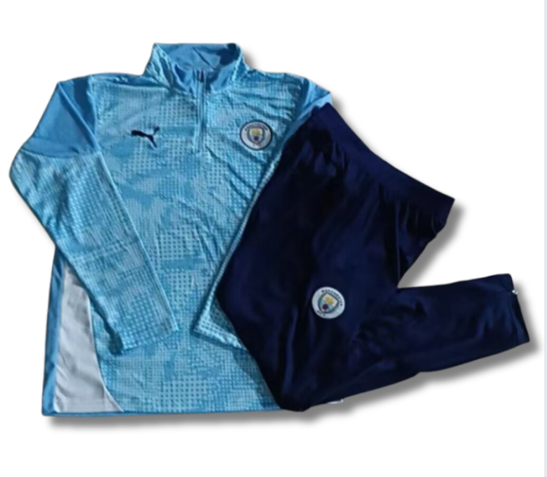 Man. City 25/26 Pre Match/Training Suit Set 2