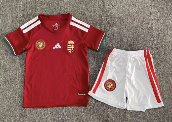 Hungary Home 2026 Kids Kit (Includes Shorts)