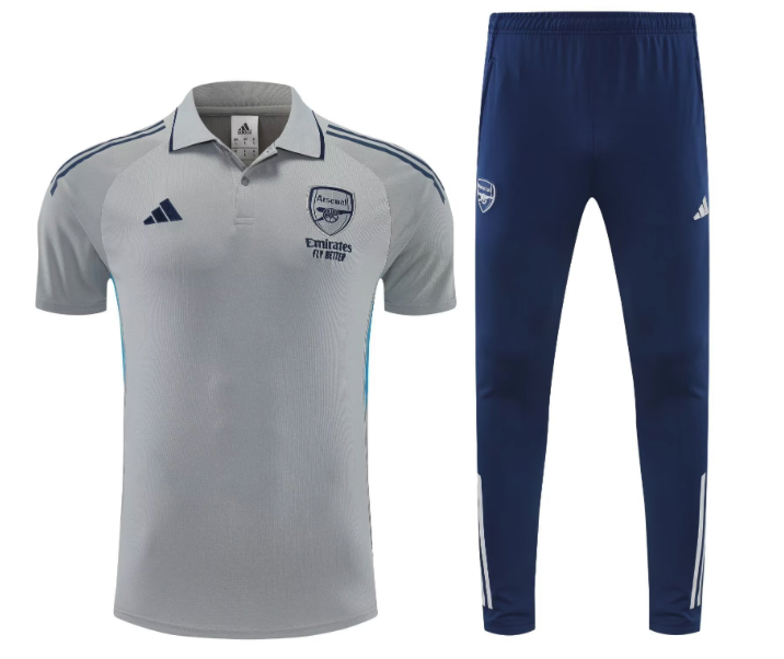 Arsenal 25/26 Polo Complete Training Suit Set 5