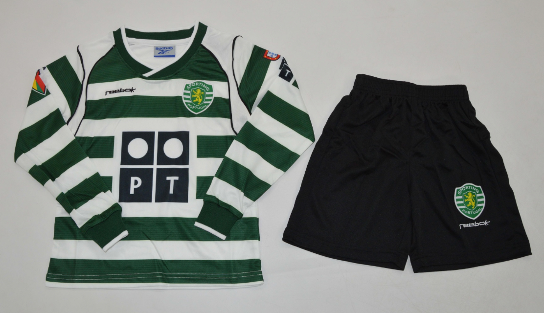 Lisbon 02/03 Long Sleeve Kids Kit (Includes Shorts)