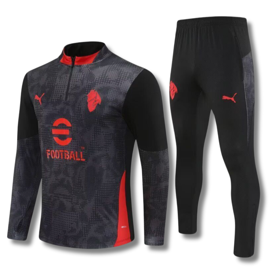 AC Milan 25/26 Kids Complete Tracksuit 1