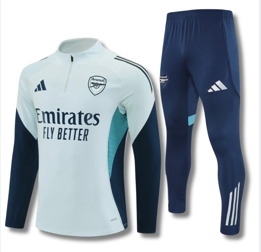 Arsenal 25/26 Kids Complete Tracksuit 8