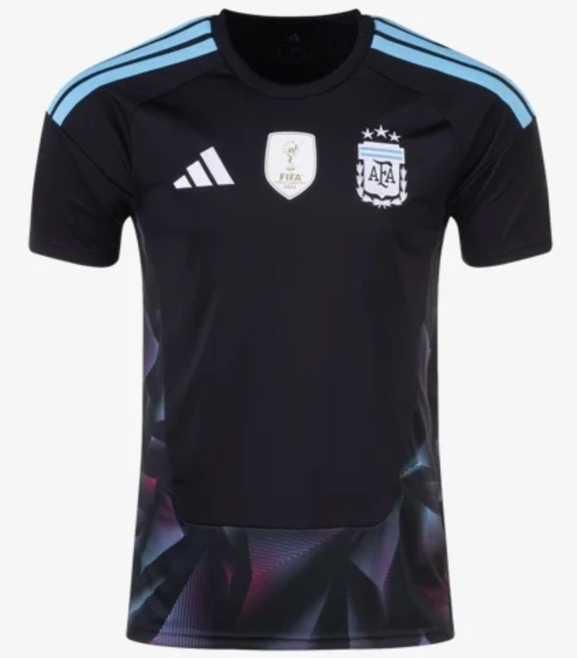 Argentina GK Black 2026 Standard Issue Kit