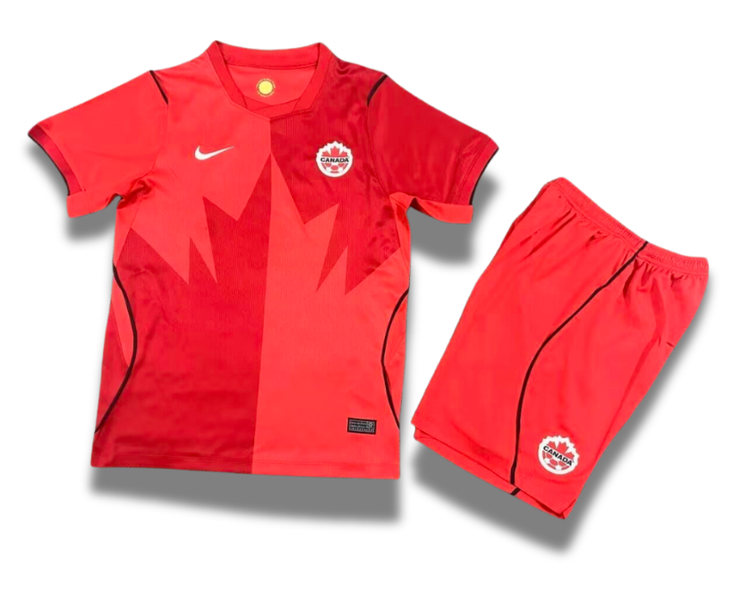Canada Home 2026 Kids Kit (Includes Shorts)