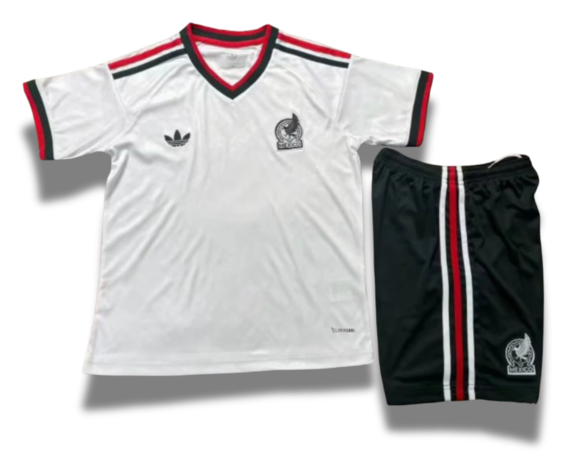 Mexico Away 2026 Kids Kit (Includes Shorts)