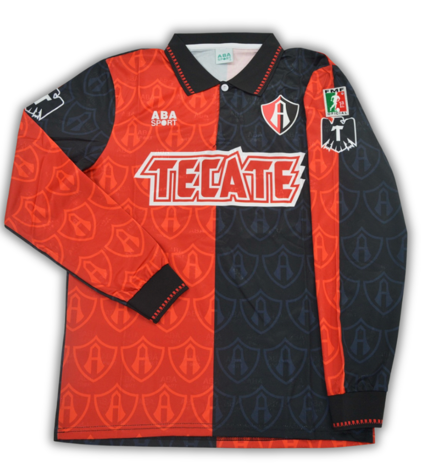 Atlas Home 94/95 Long Sleeve Retro Club Jersey