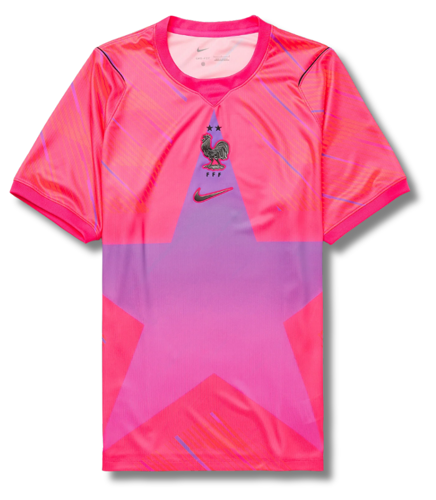France GK Pink 2026 Standard Issue Kit