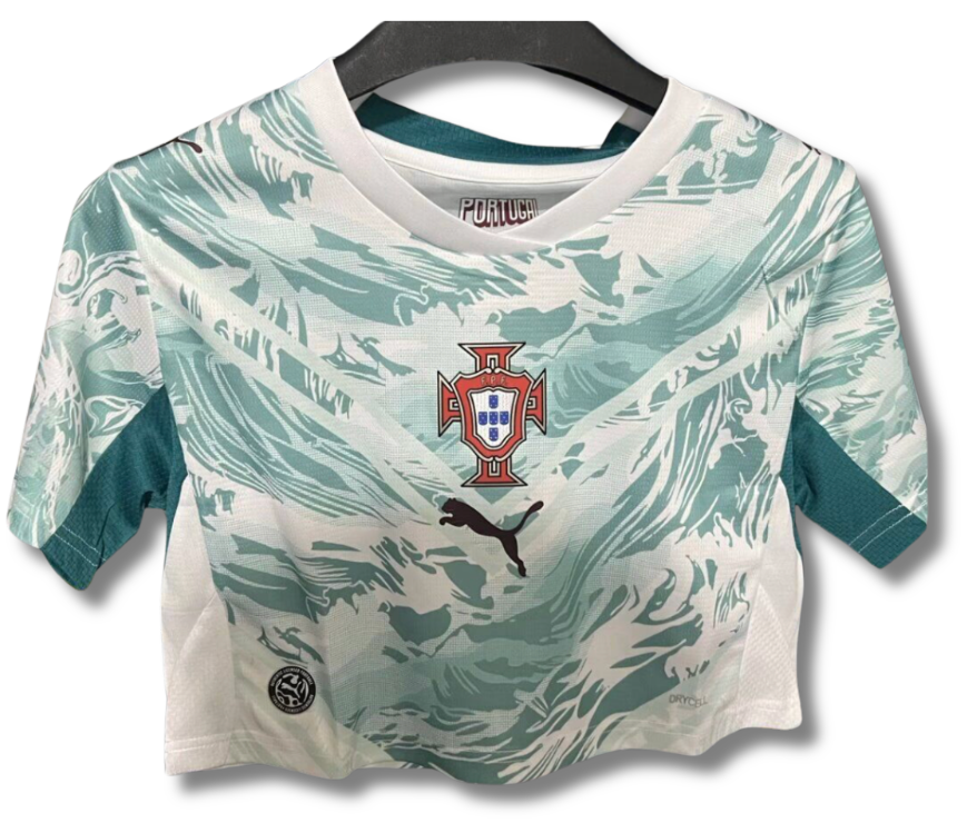 Portugal Away 2026 Woman Crop Top Kit