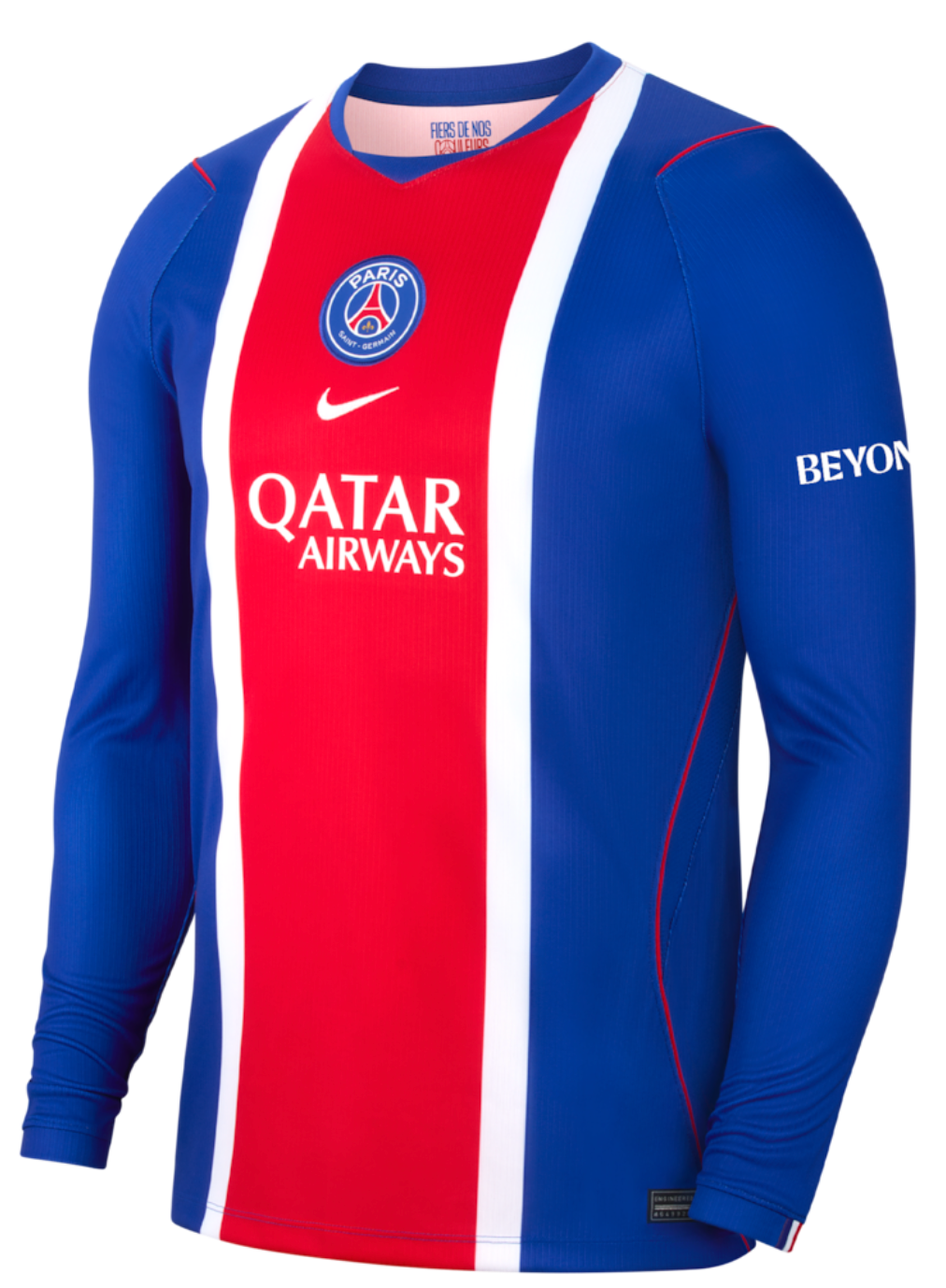 P S G Home 26/27 Long Sleeve Standard Issue Kit