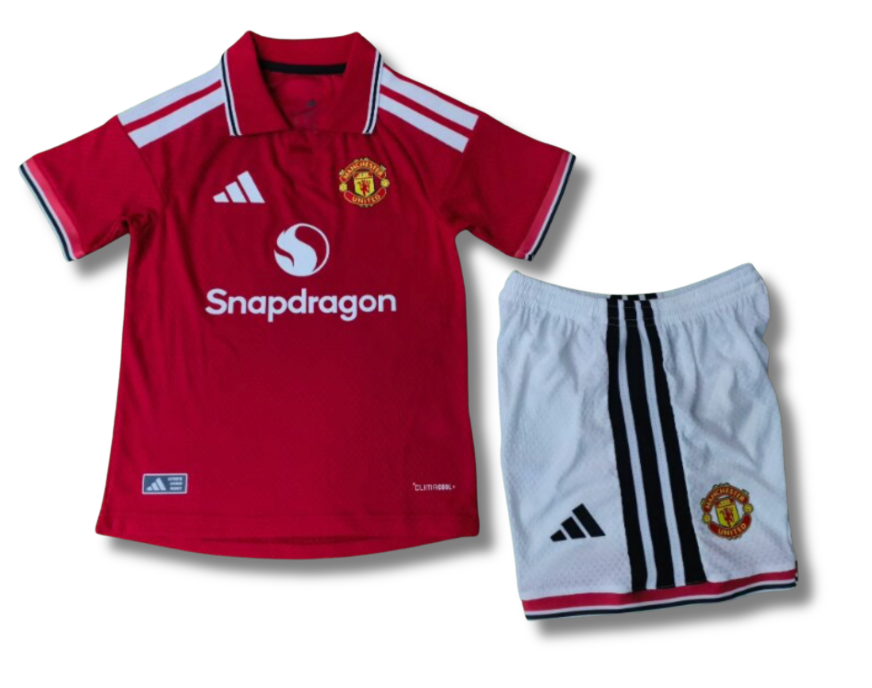 Man. Utd Home 26/27 Kids Kit (Includes Shorts)