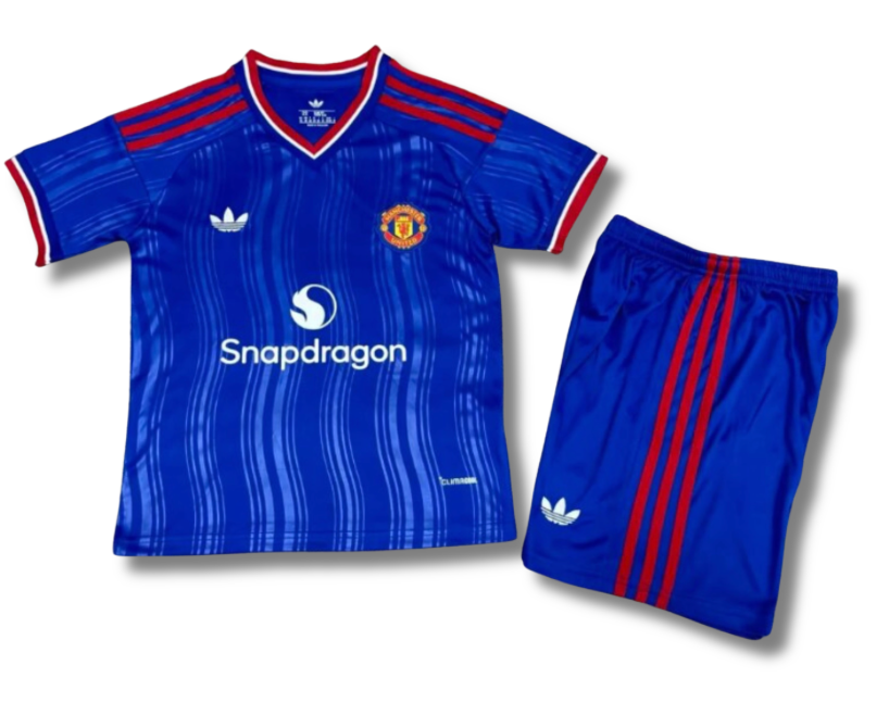 Man. Utd Away 26/27 Kids Kit (Includes Shorts)