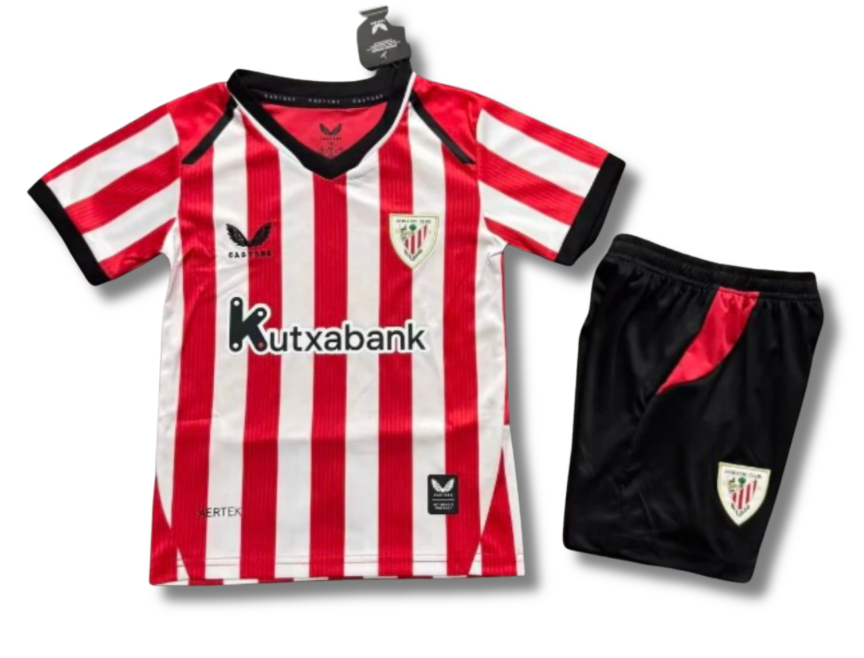 Athletic Bilbao Home 26/27 Kids Kit (Includes Shorts)