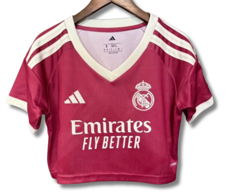 R Madrid 3rd 2026 Woman Crop Top Kit