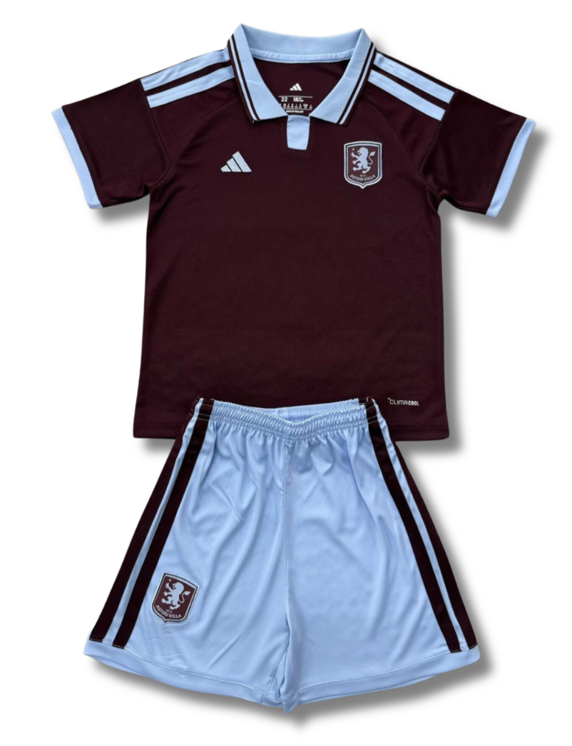 Aston Villa Home 26/27 Kids Kit (Includes Shorts)