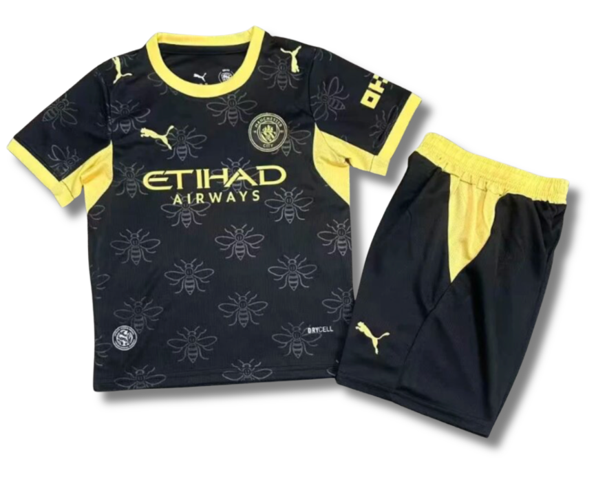 Man City Away 26/27 Kids Kit (Includes Shorts)