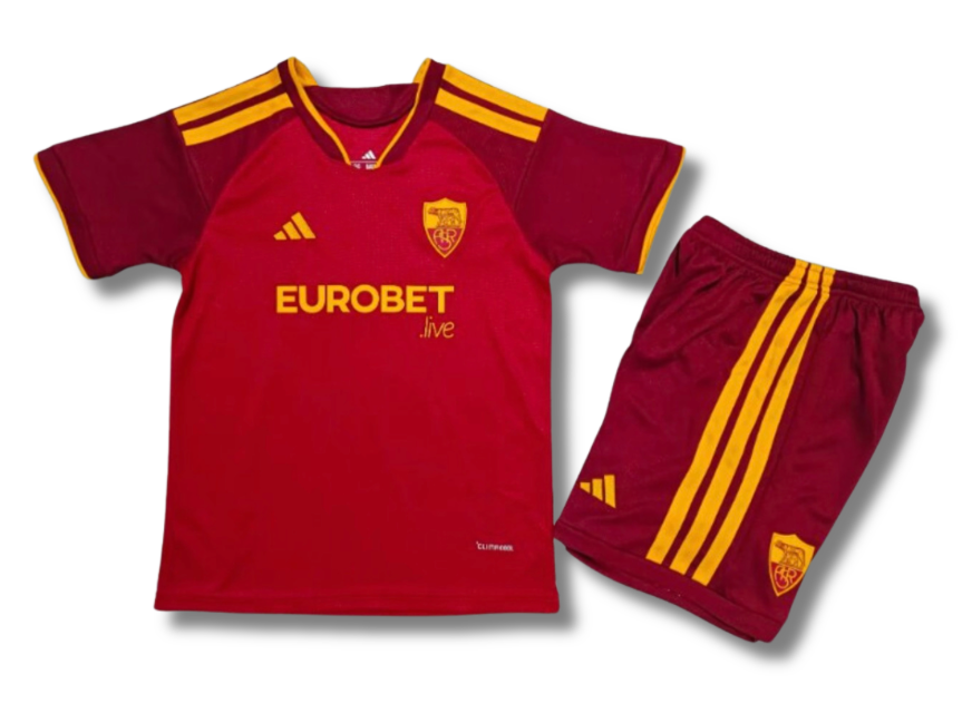 Roma Home 26/27 Kids Kit (Includes Shorts)