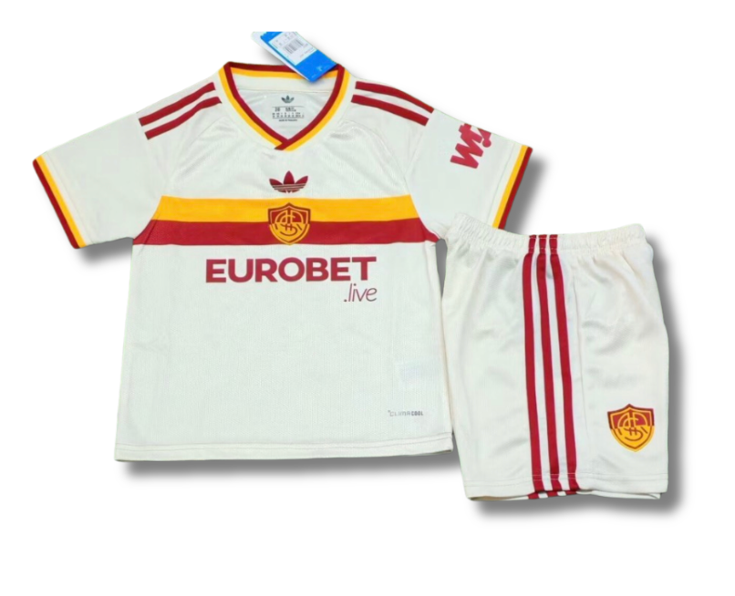 Roma Away 26/27 Kids Kit (Includes Shorts)