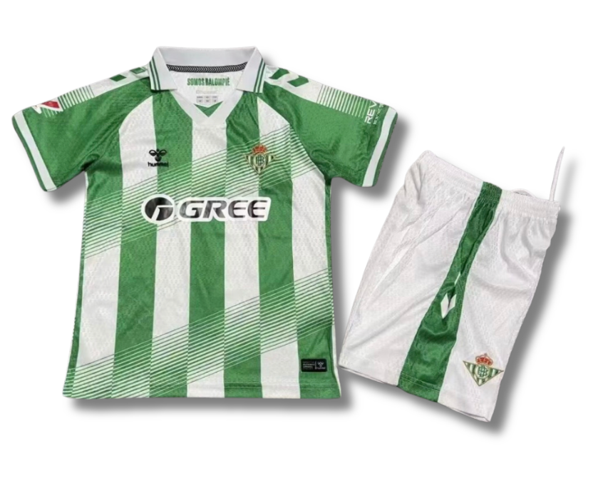R. Betis Home 26/27 Kids Kit (Includes Shorts)