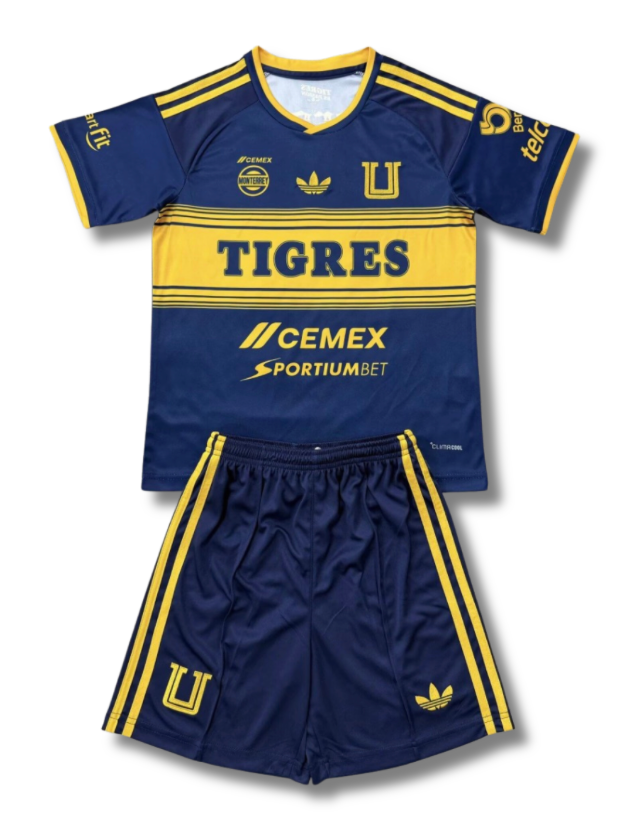 Tigres UANL Away 26/27 Kids Kit (Includes Shorts)