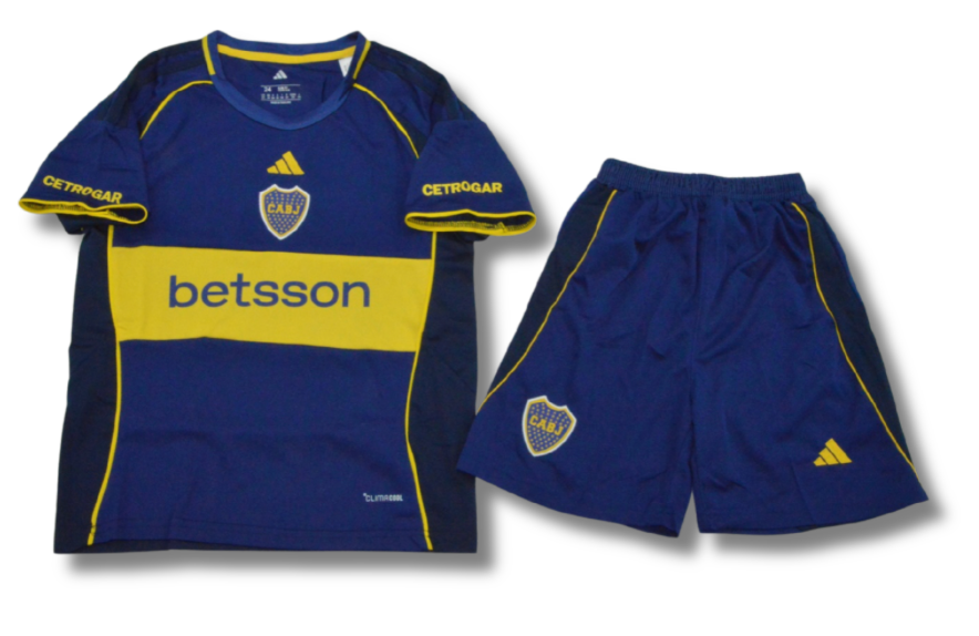 Boca Juniors Special Blue 26/27 Kids Kit (Includes Shorts)