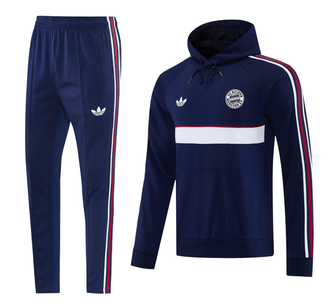Bayern Mun 26/27 Hoodie Complete Training Suit Set 1