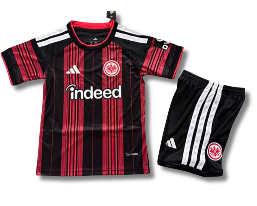 Frankfurt Home 26/27 Kids Kit (Includes Shorts)