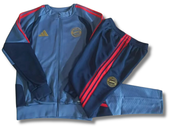 Bayern Mun 26/27 Kids Complete Tracksuit 3