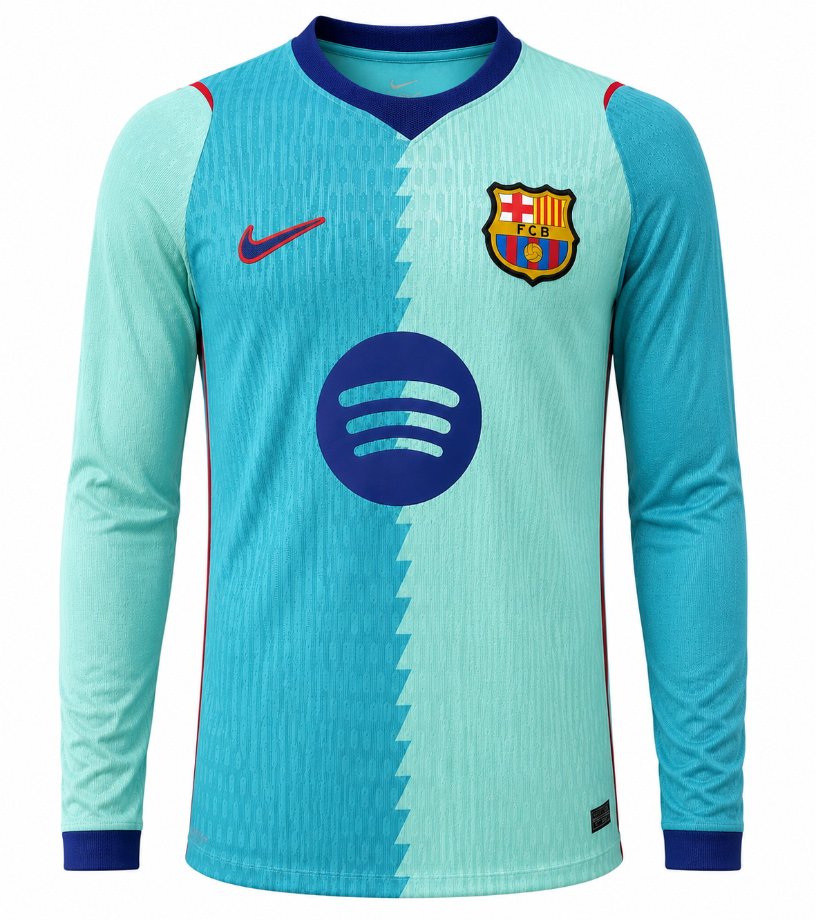 Barca 3rd 26/27 Long Sleeve Player Issue Kit