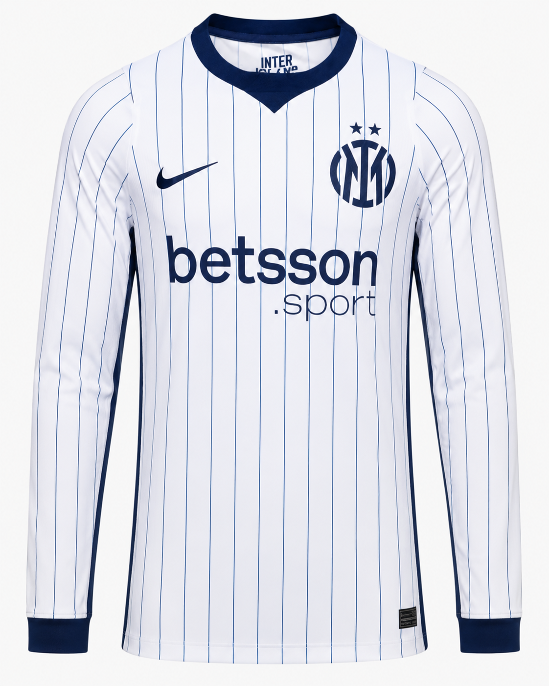 Inter Milan Away 26/27 Long Sleeve Player Issue Kit