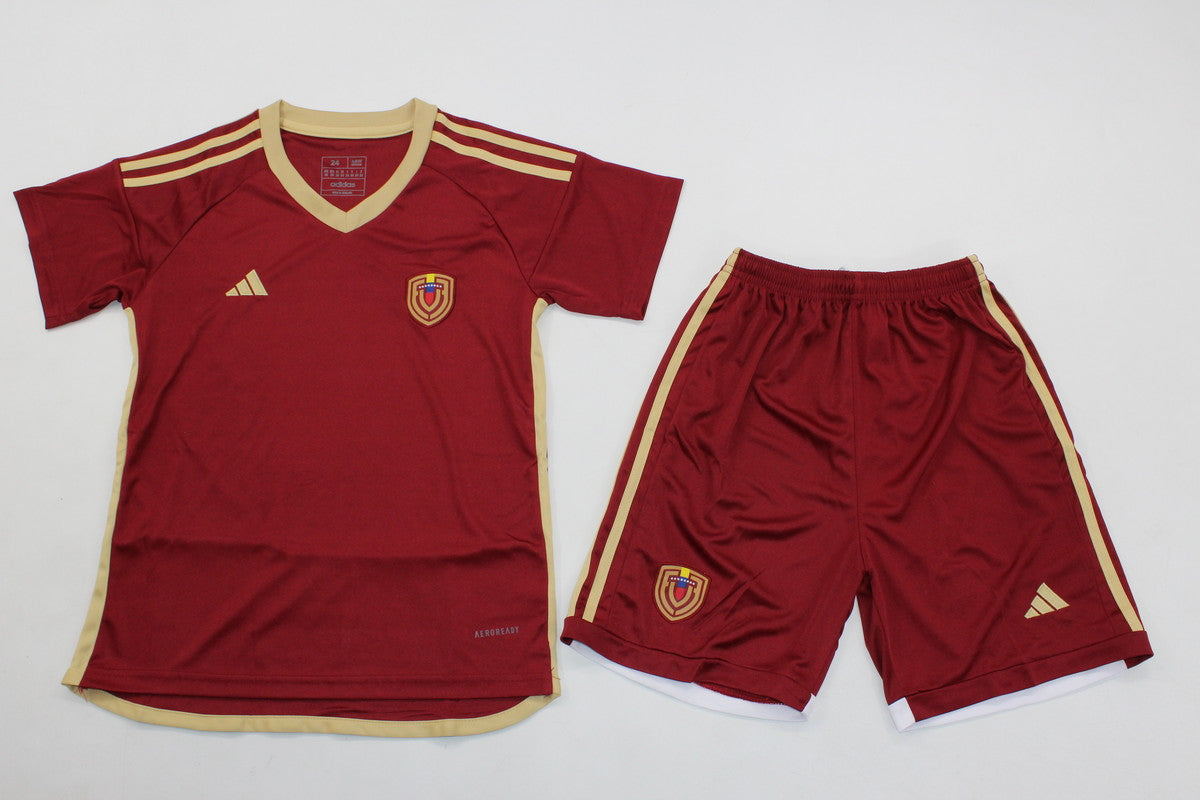 Venezuela Home 2024 Kids Kit (includes shorts)