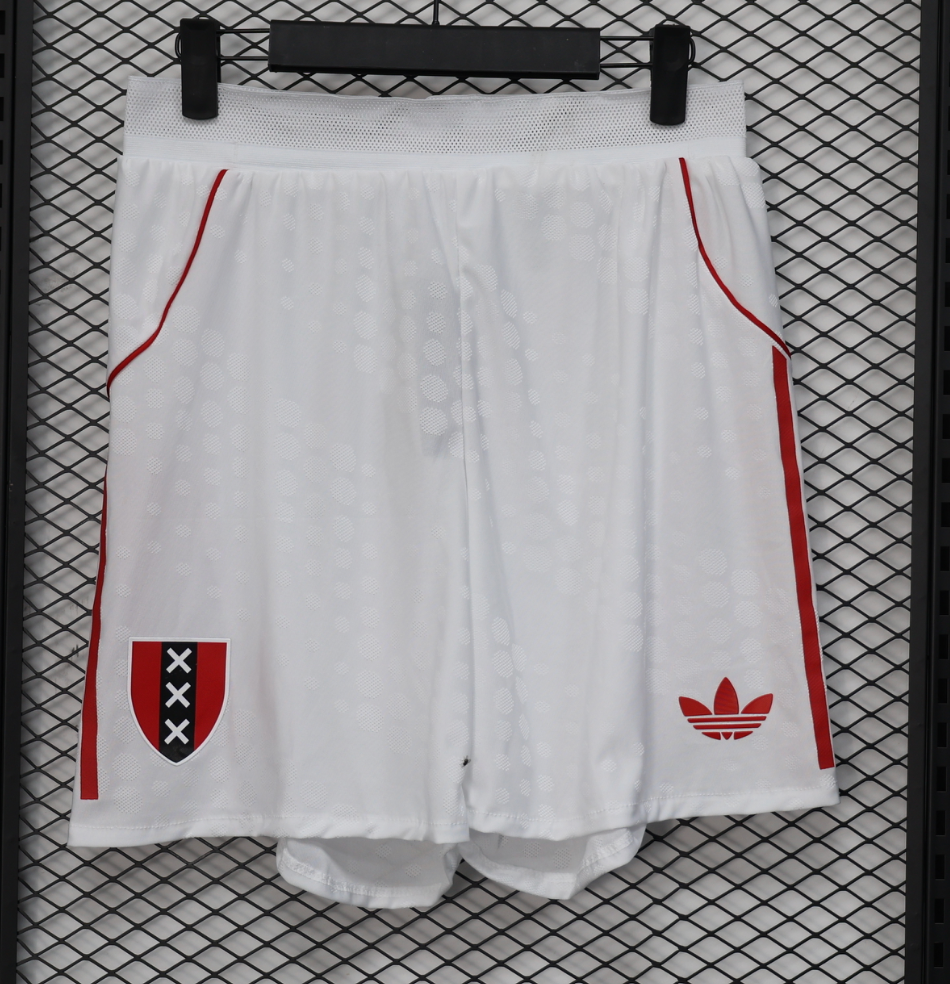 Ajax Anniversary 25/26 Player Issue Shorts and Socks Set (Can Purchase Separate)