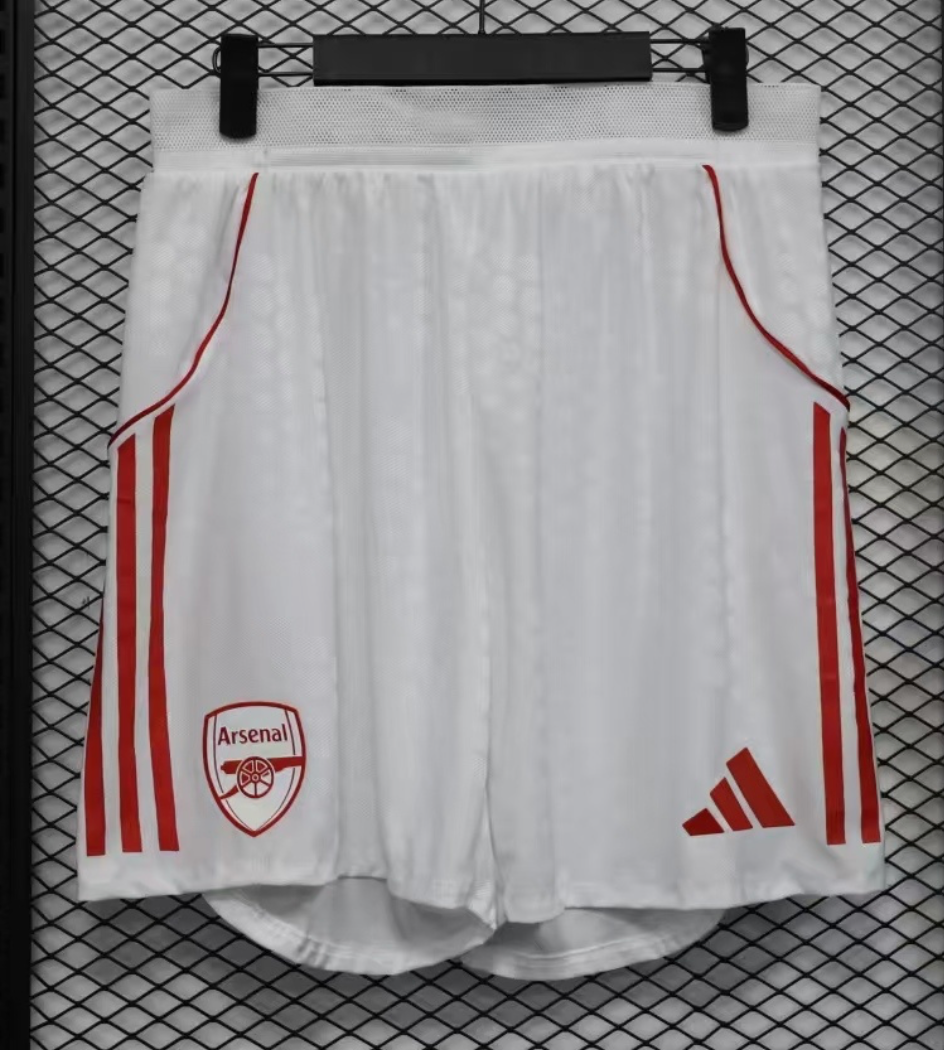 Arsenal Home 25/26 Player Issue Shorts and Socks Set (Can Purchase Separate)