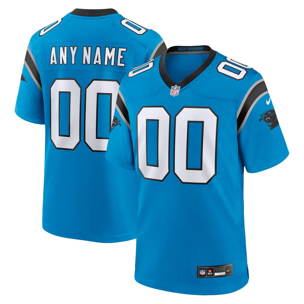 Carolina Panthers Jersey Purple 1