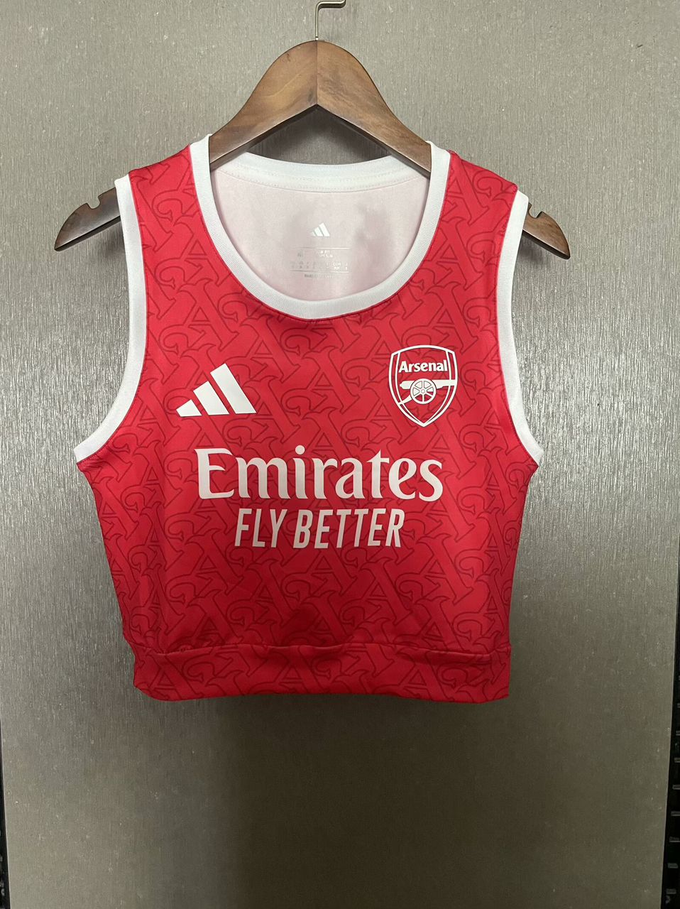 Arsenal Home 25/26 Woman Crop Top Kit